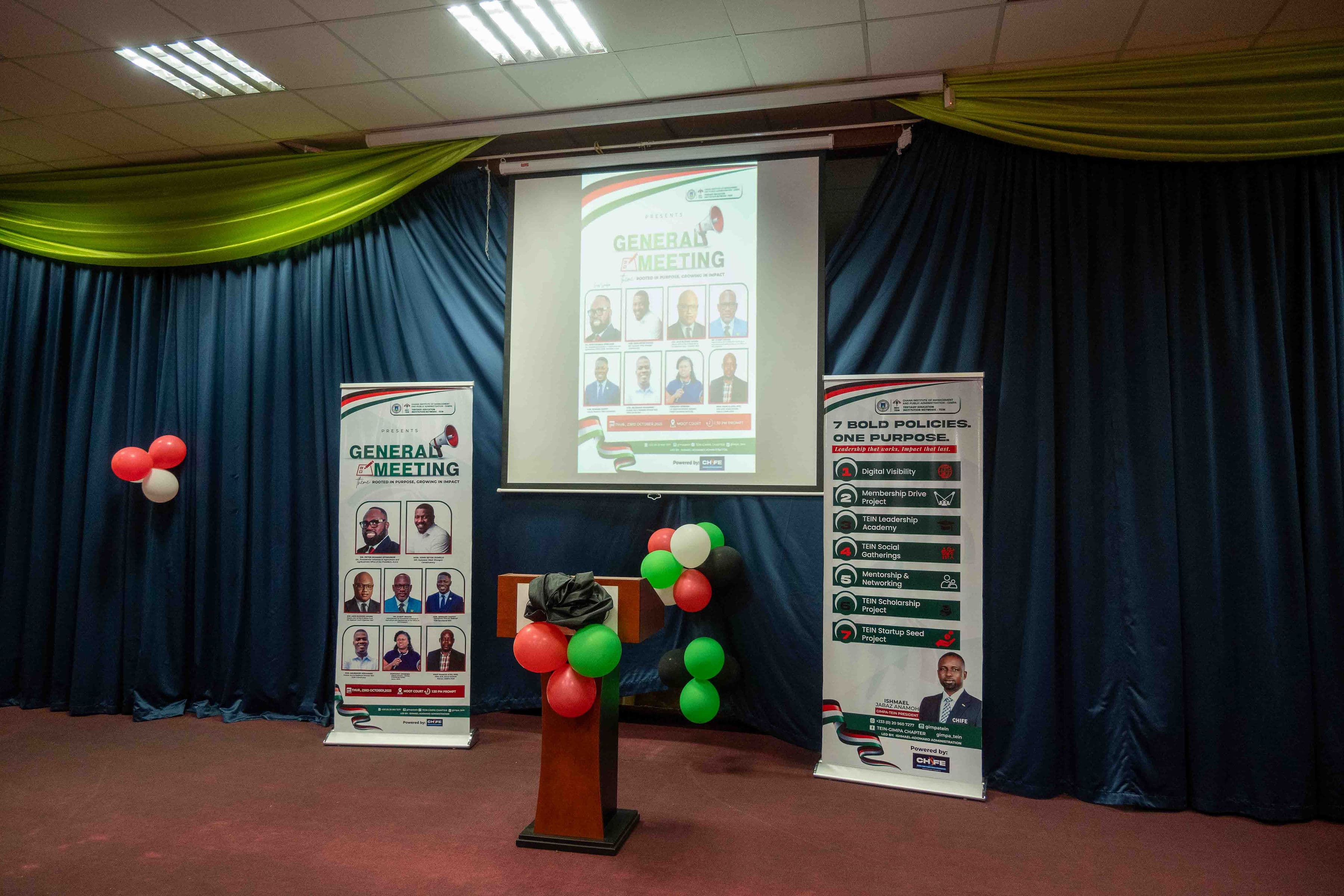 Executive meeting discussion.