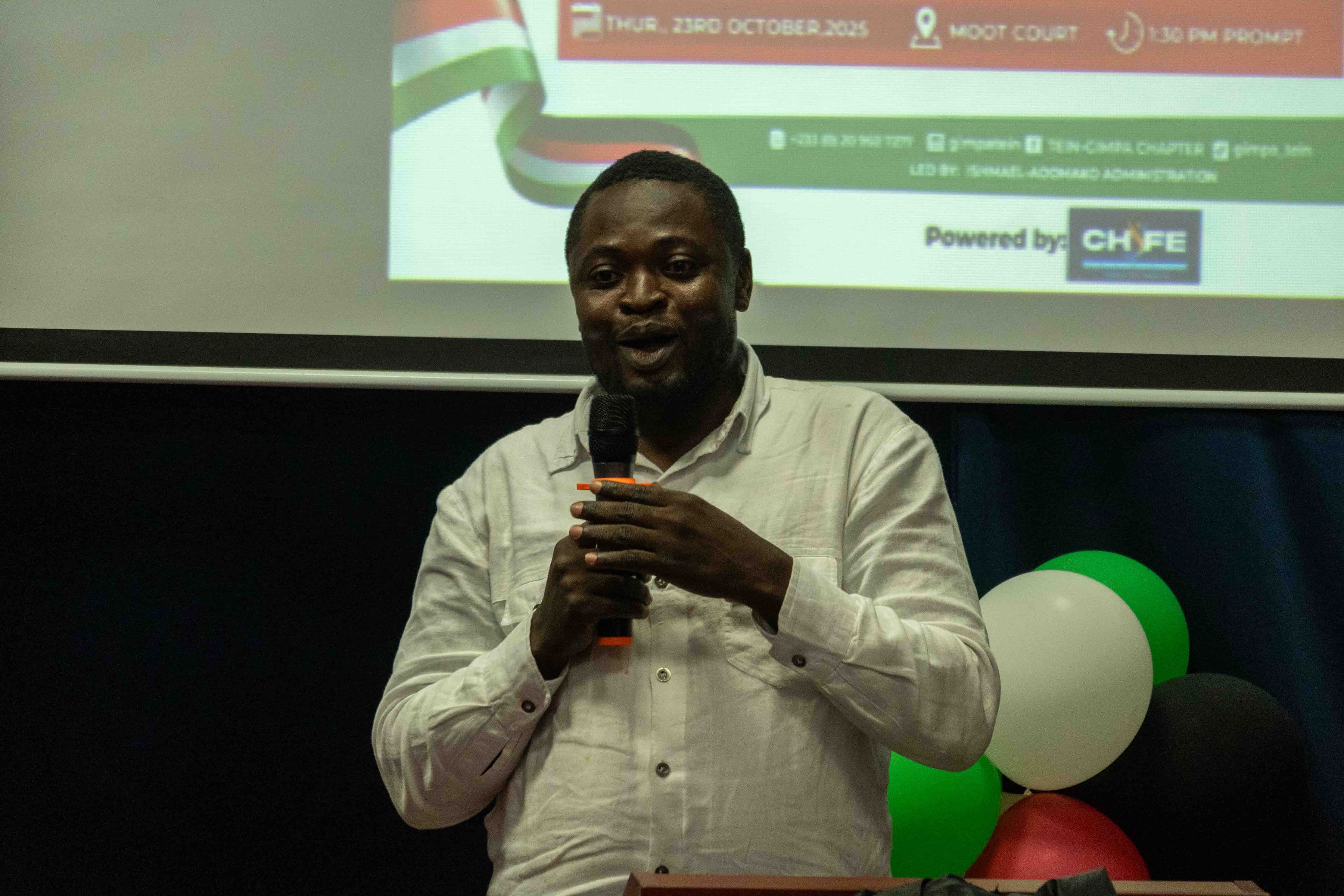 Professional development session.